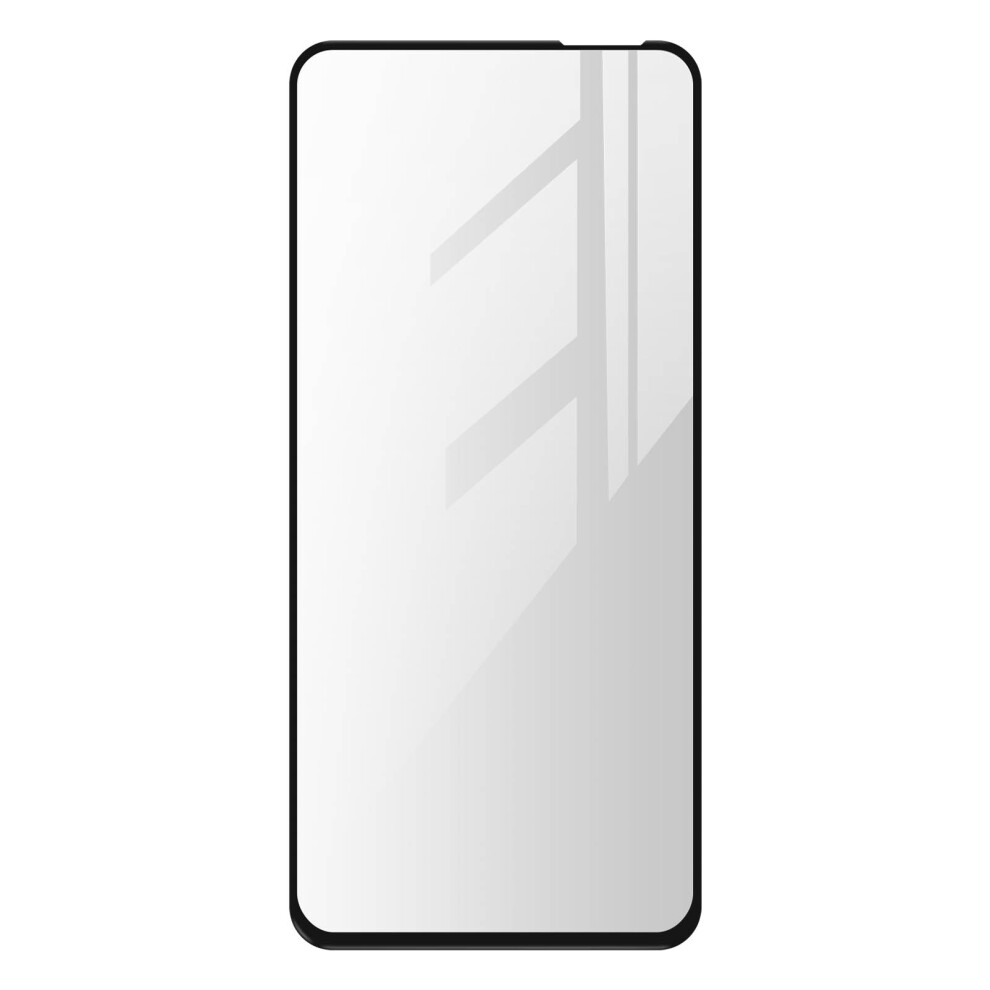 Tempered Glass Screen Protector For Oppo A54 5G / A74 5G Beveled Edges Black 3662427541886