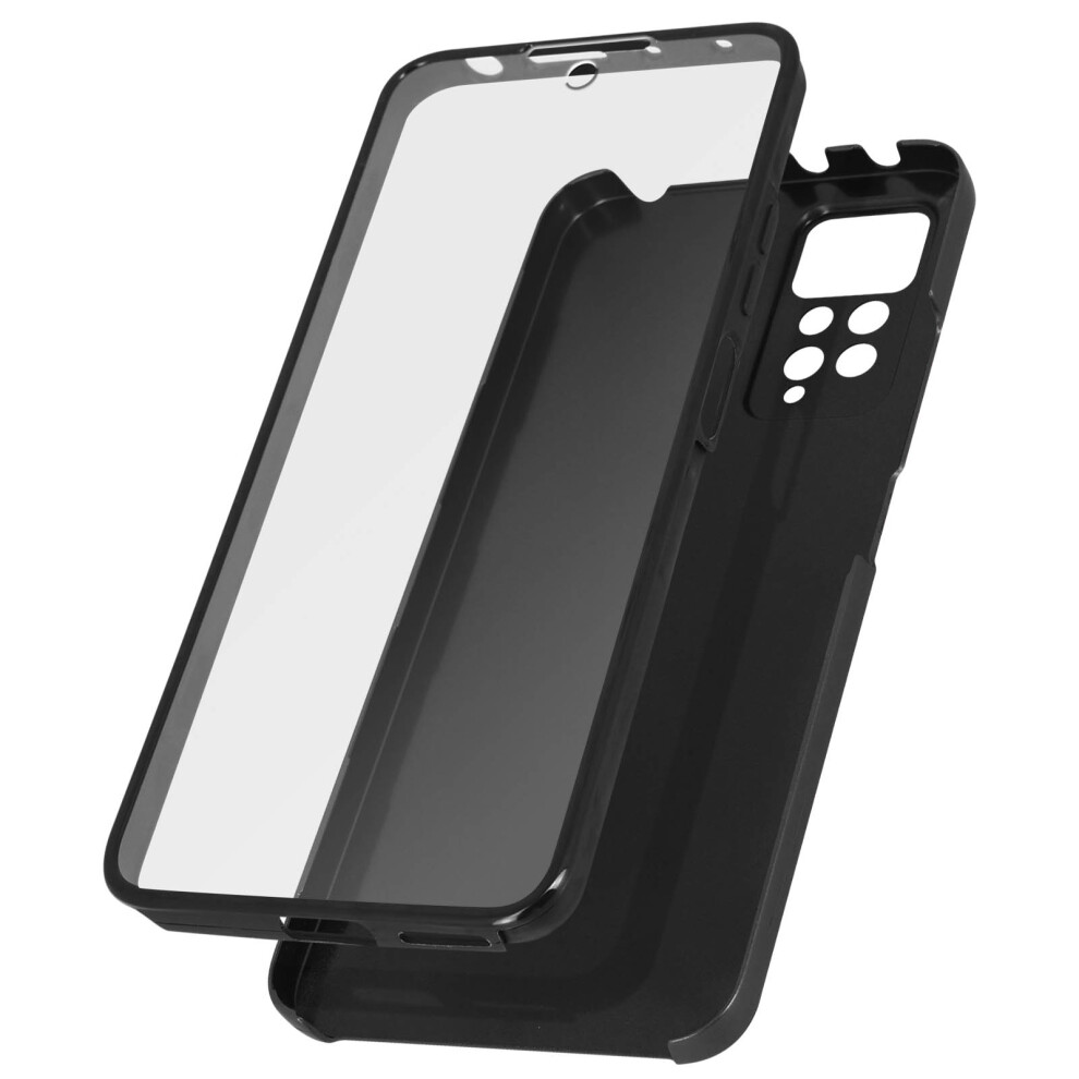 360 Case For Xiaomi Redmi Note 11 / 11S Flexible Front & Rigid Back Â Black 3662427653138