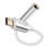 Swissten Adaptador áudio USB-C-Jack 3.5mm smartphones 1