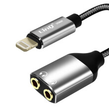 LinQ Audioadapter (Lightning auf 3.5mm Klinkenbuchse für Kopfhörer)