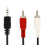 Avizar 3.5mm Cable To RCA stereo Adapter Audio Amplification Smartphone 1
