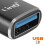 LinQ OTG USB and USB C to Apple Lightning adapter, Black 4