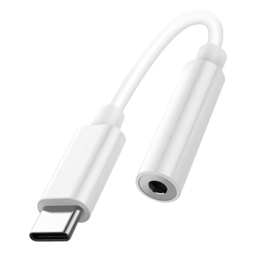 Avizar USB-C to 3.5mm Jack Audio Adapter High Quality Sound Compact Light