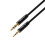 Akashi Cabo de Áudio Estéreo Conector 2,5mm para 3,5mm macho-macho Qualidade do som 1m 2