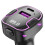 XO Trasmettitore FM per auto Bluetooth con caricabatterie USB e USB-C, Nero 5