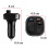 Trasmettitore FM Bluetooth con caricatore da auto USB QC 3.0 e USB-C 18W C2 nero 6