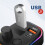 Trasmettitore FM Bluetooth con caricatore da auto USB QC 3.0 e USB-C 18W C2 nero 3