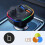 Trasmettitore FM Bluetooth con caricatore da auto USB QC 3.0 e USB-C 18W C2 nero 5