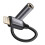 Swissten Lightning-Jack 3.5mm Audioadapter iPhone Schwarz 1