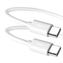Original Google USB-C / USB-C Kabel Laden und Synchronisieren Weiß 1m