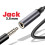 Swissten Lightning-Jack 3.5mm Audioadapter iPhone Schwarz 3