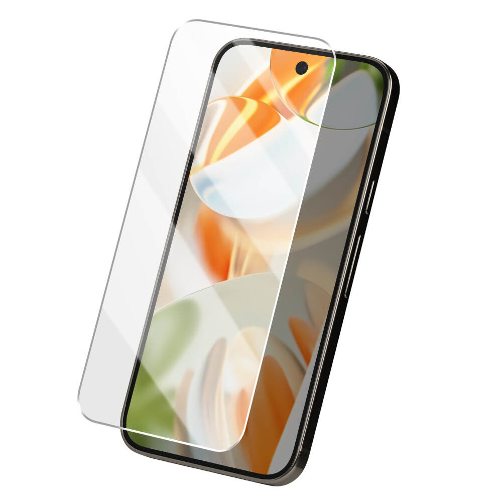 Avizar Tempered Glass For Google Pixel 9 And 9 Pro Hardness 9H Anti-Scratch, Sienna 3662428078626