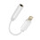 Lightning / 3.5mm Klinke Audio-Adapter kompaktes Design - Weiß 1