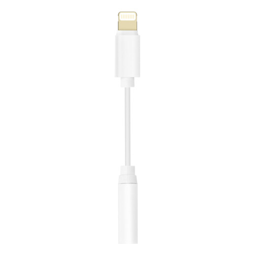 Lightning / 3.5mm Klinke Audio-Adapter kompaktes Design - Weiß 1