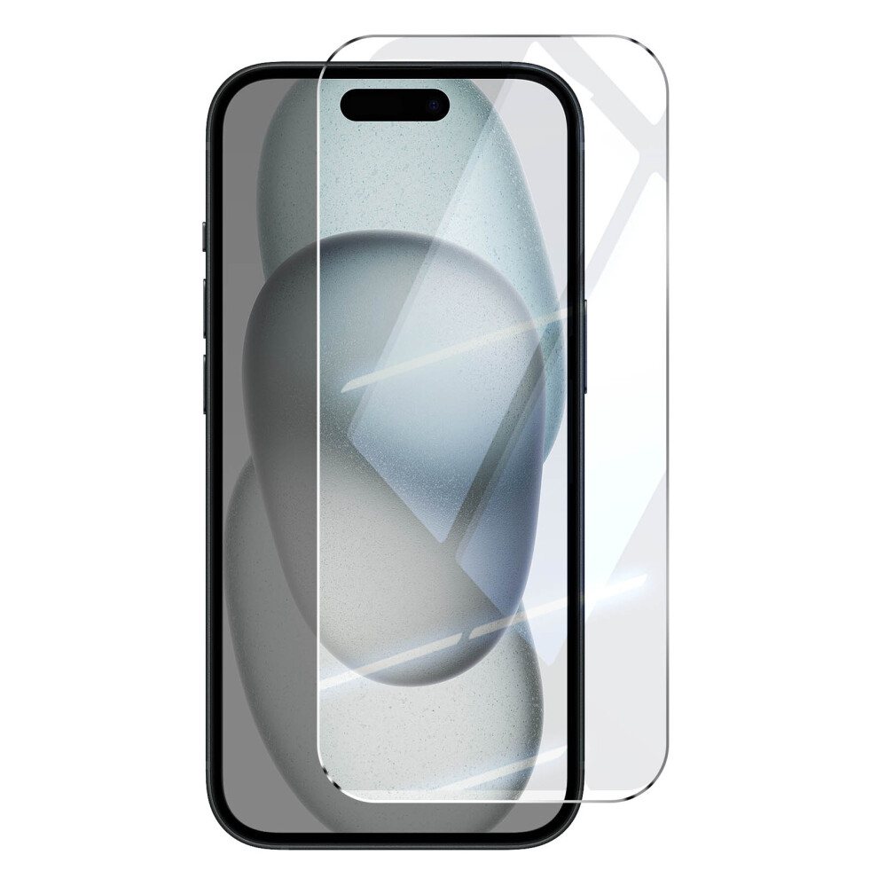 Mayaxess Tempered Glass Film For Iphone 15 9H Anti-Scratch Hardness, Sienna 3662428018424
