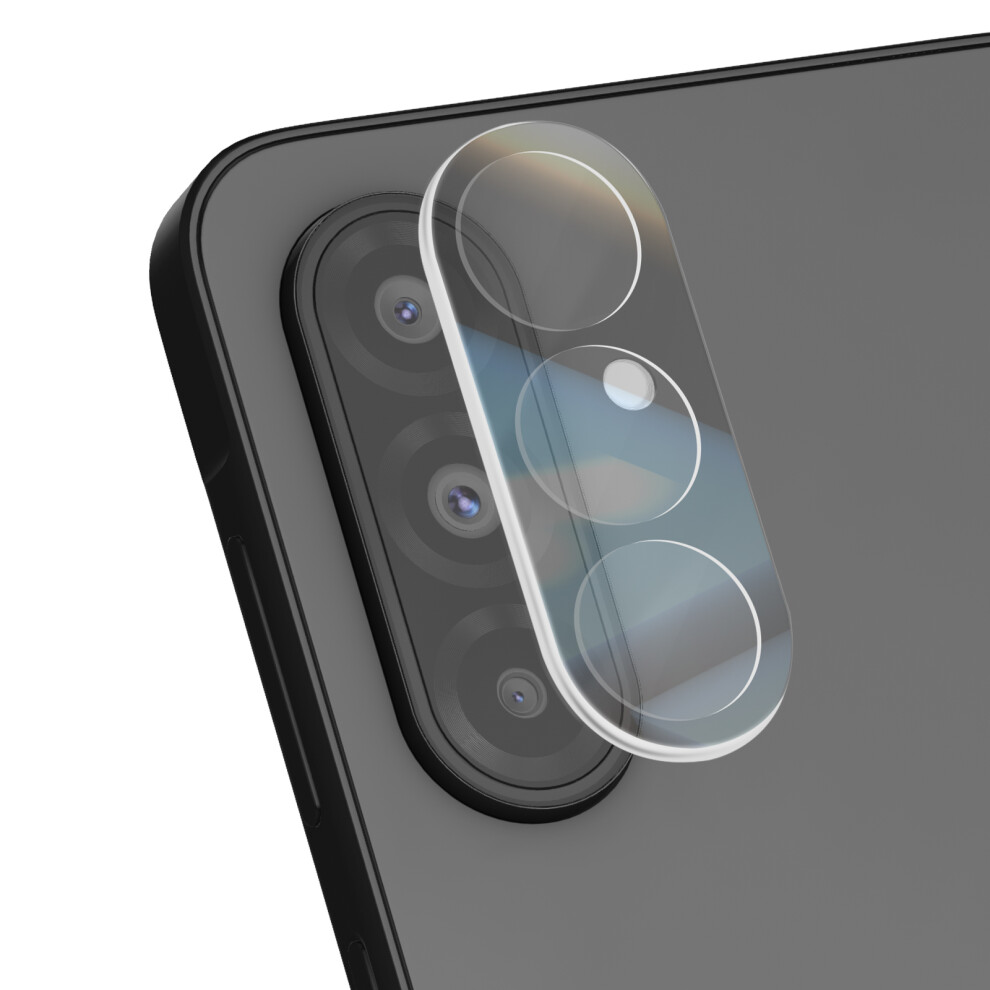 Avizar Set Of 2 Camera Tempered Glasses For Samsung Galaxy A56 Beveled 2.5D, Sienna 3662428163582