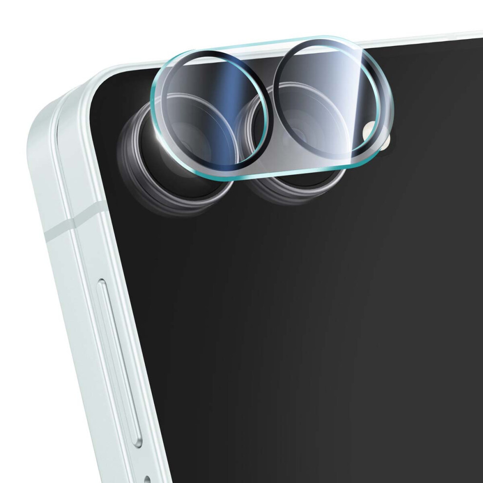 Imak Tempered Glass For Galaxy Z Flip 7 Camera Anti-Shock Anti-Scratch, Transparent Black 3662428214307