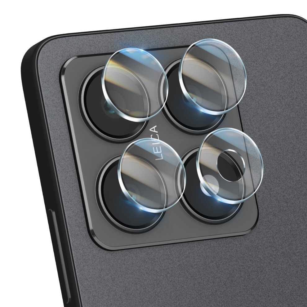 3Mk Camera Protector For Xiaomi 14T Hybrid Glass Set Of 4, Sienna