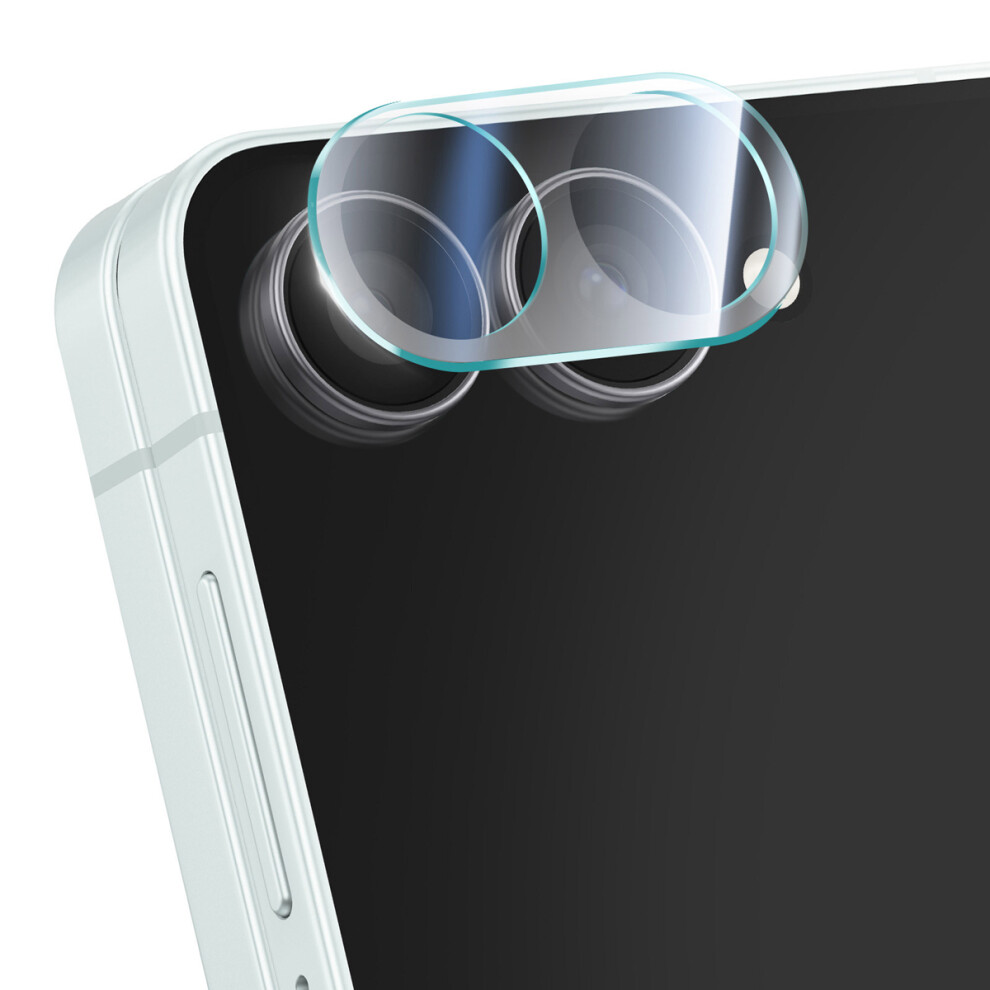 Avizar Tempered Glass For Galaxy Z Flip 7 Camera Anti-Scratch Ultra Thin Resistant, Sienna 3662428214369