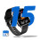 Akashi Bluetooth Smart Watch Waterproof IP68 Certified 15 Day Autonomy 6