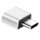 Avizar MacBook Adapter USB-C Stecker auf USB 2.0 Buchse 480 Mbps Silber 2
