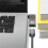 USB-C auf DC 4.0 x 1.35mm 100W Ladeadapter für ASUS Computer – Grau 3