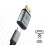 Videoadapter USB-C Buchse auf DisplayPort Stecker Kompaktes Design Grau 3