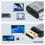 Videoadapter USB-C Buchse auf DisplayPort Stecker Kompaktes Design Grau 4