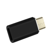 Adaptateur Lightning vers USB-C Charge et Synchronisation Compact Maxlife Noir