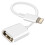 Avizar Adaptateur OTG USB vers Lightning Compact Portable 10cm Blanc 1