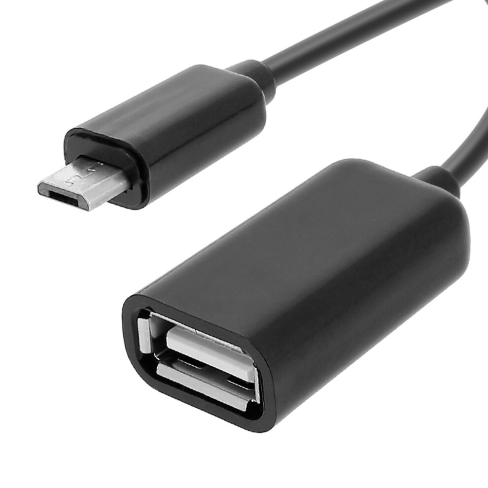 Otg Micro Usb Adapter Vers Female Usb For Smartphone / Tablet Â Black 3662427315586