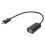OTG Micro-USB / USB Adapter für Smartphones / Tablets - Schwarz 2