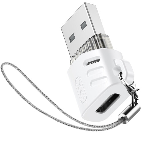 XO USB-C / USB Adapter Laden und Datenübertragung Weiß