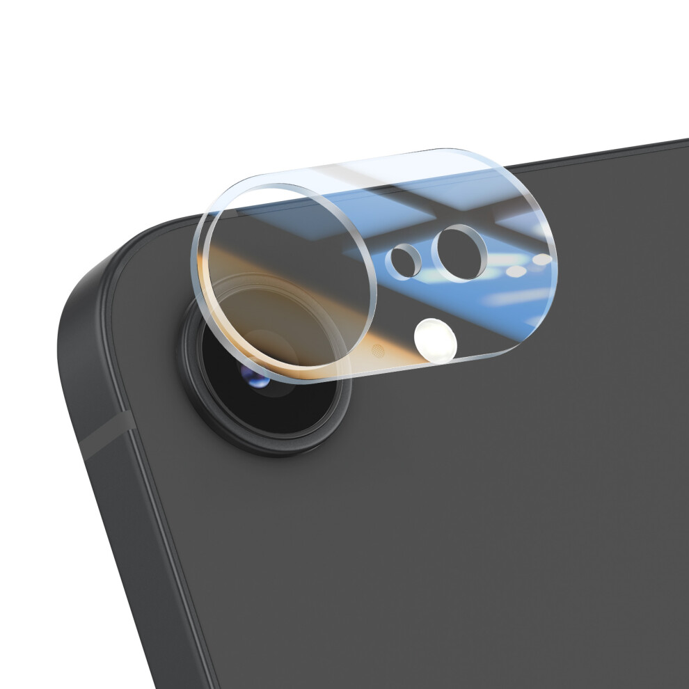Avizar Camera Protection For Iphone 16E 9H Scratch Resistant Tempered Glass, Sienna 3662428172096