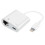 Lightning auf Ethernet + Lightning Adapter – Weiß 1