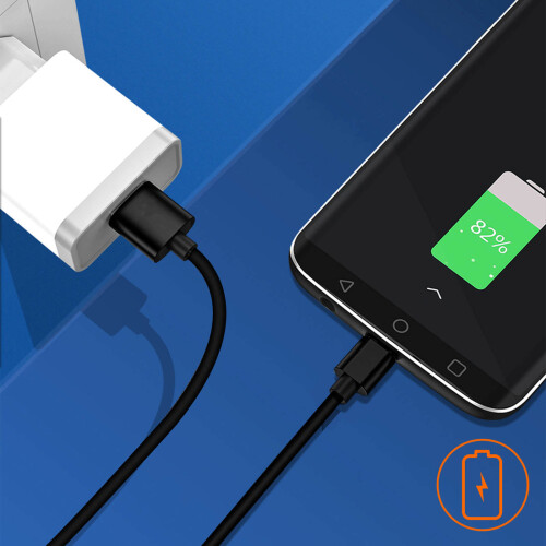 Xiaomi USB to USB Type C Charge and Sync Cable 1.2m- Original Xiaomi, Black 2