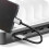 Avizar Mini USB-C/USB cable, ultra-short 15 cm, CarPlay, Android Auto, charging station 4