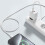 Apple Apple USB-C to USB-C Cable 60W Charge Sync Woven 1m Original, White 6