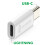 4smarts Adattatore da Lightning a USB-C per iPhone da 27W set da 2, Bianco 4