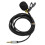 Micro Cravate Jack 3.5mm Son Omnidirectionnel Pince Rotative Câble 2m LinQ 2
