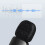 Wireless Noise Reduction Microphone USB C and Lightning Adapters LinQ Black 3