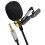 Micro Cravate Jack 3.5mm Son Omnidirectionnel Pince Rotative Câble 2m LinQ 1