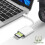 Lettore di schede universale per micro-SD / SD / TF, adattatore USB-C, bianco 5