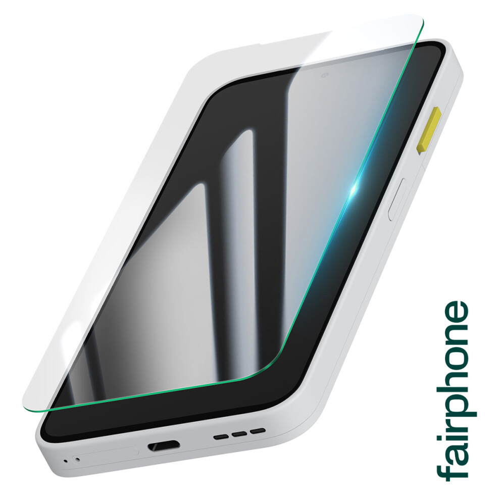 Fairphone Xensation Original Fairphone 6 Tempered Glass Shockproof Anti-Scratch Ultra Thin, Sienna 8718819370284