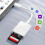 SD-Kartenleser USB-C Adapter Weiß 3