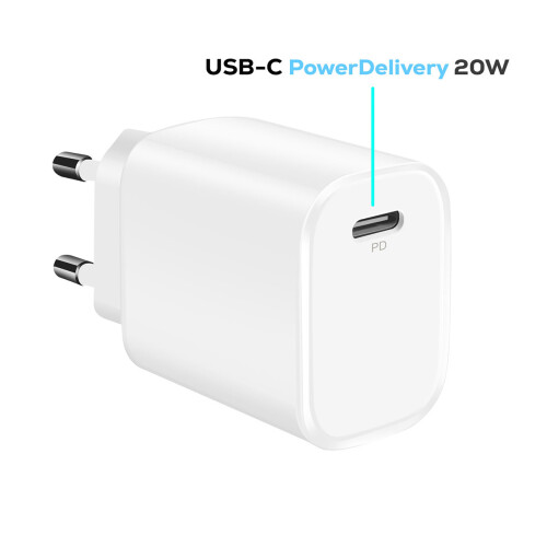Bwoo 20W USB-C Ladegerät mit Lightning Kabel BWOO Weiß 2