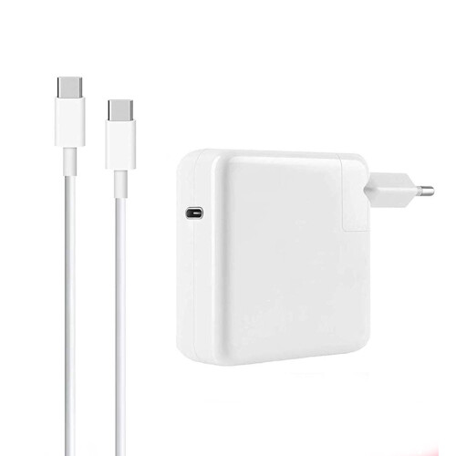 LinQ Wandlader voor MacBook 61W met USB-C Kabel 2m