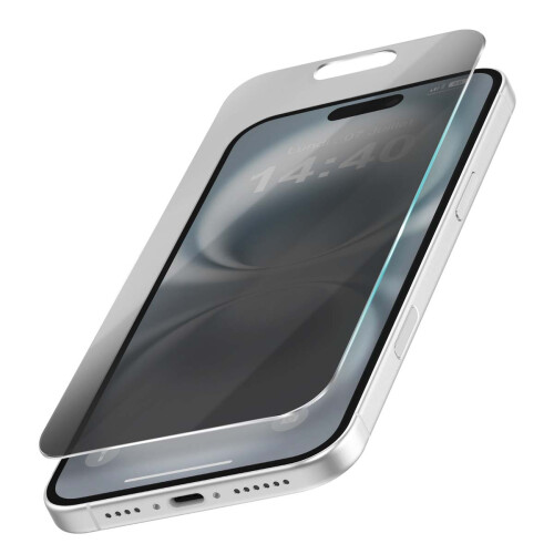 Avizar Tempered Glass Screen Protector for iPhone 16 Anti-Spy Anti-Scratch