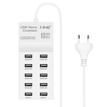 LinQ Ladegerät (50W) mit 10 Quick Charge USB Anschlüssen