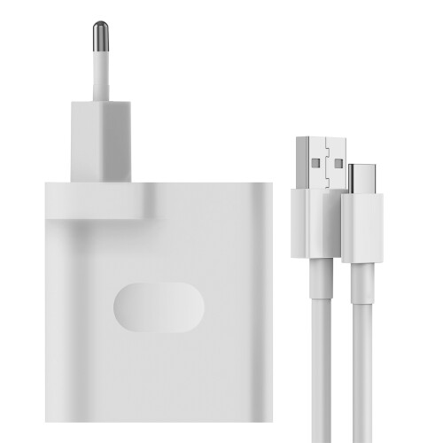 OPPO Original Oppo 30W USB-Ladegerät mit USB / USB-C Kabel – Weiß 1
